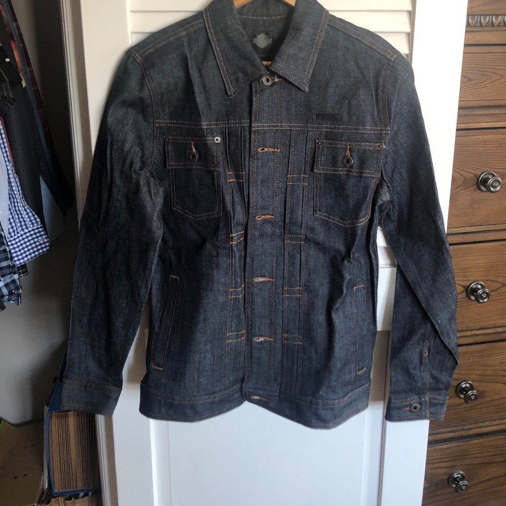 Brand new Harley Davidson denim jacket